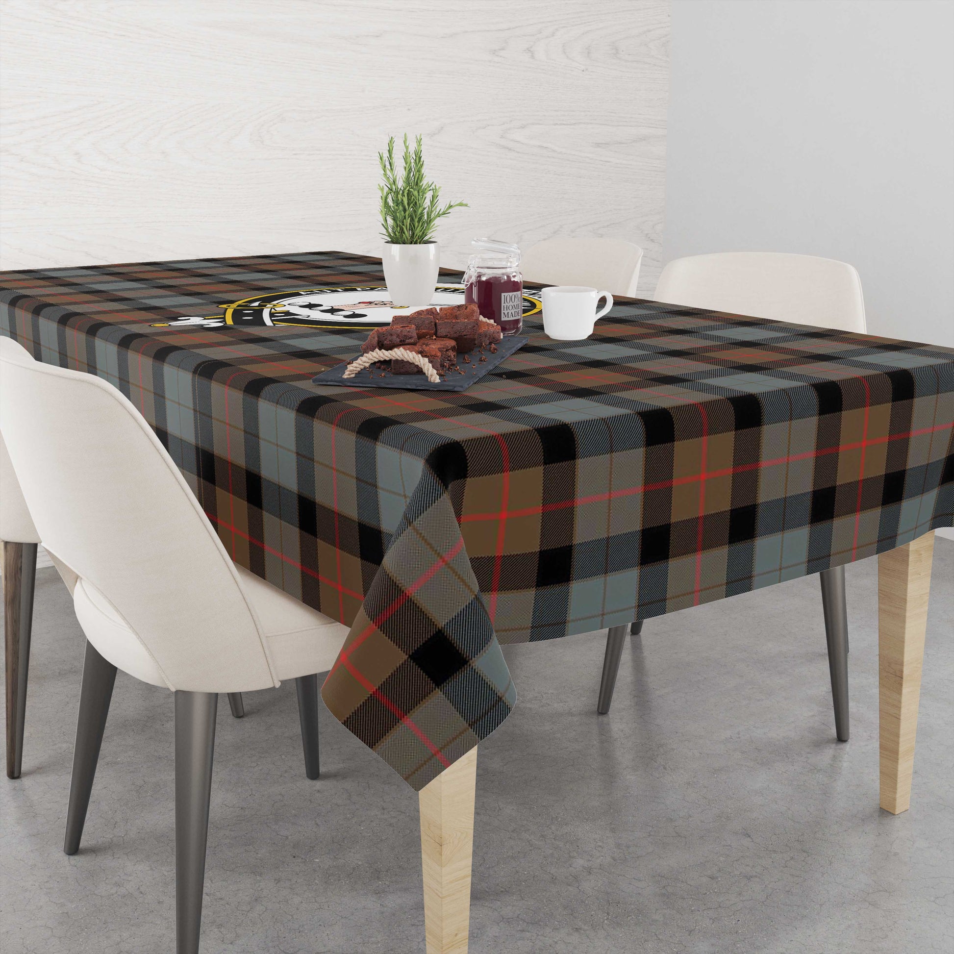 gunn-weathered-tatan-tablecloth-with-family-crest