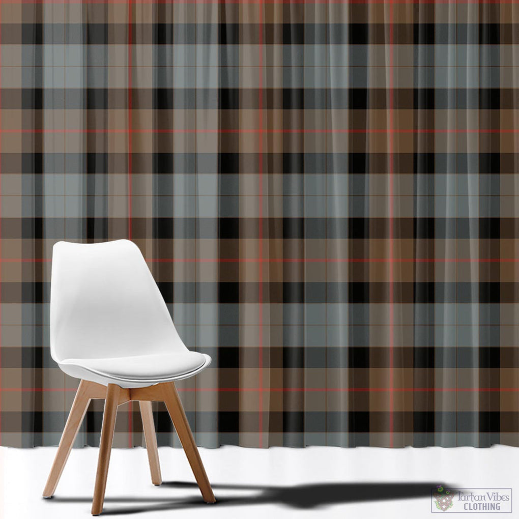 Gunn Weathered Tartan Window Curtain