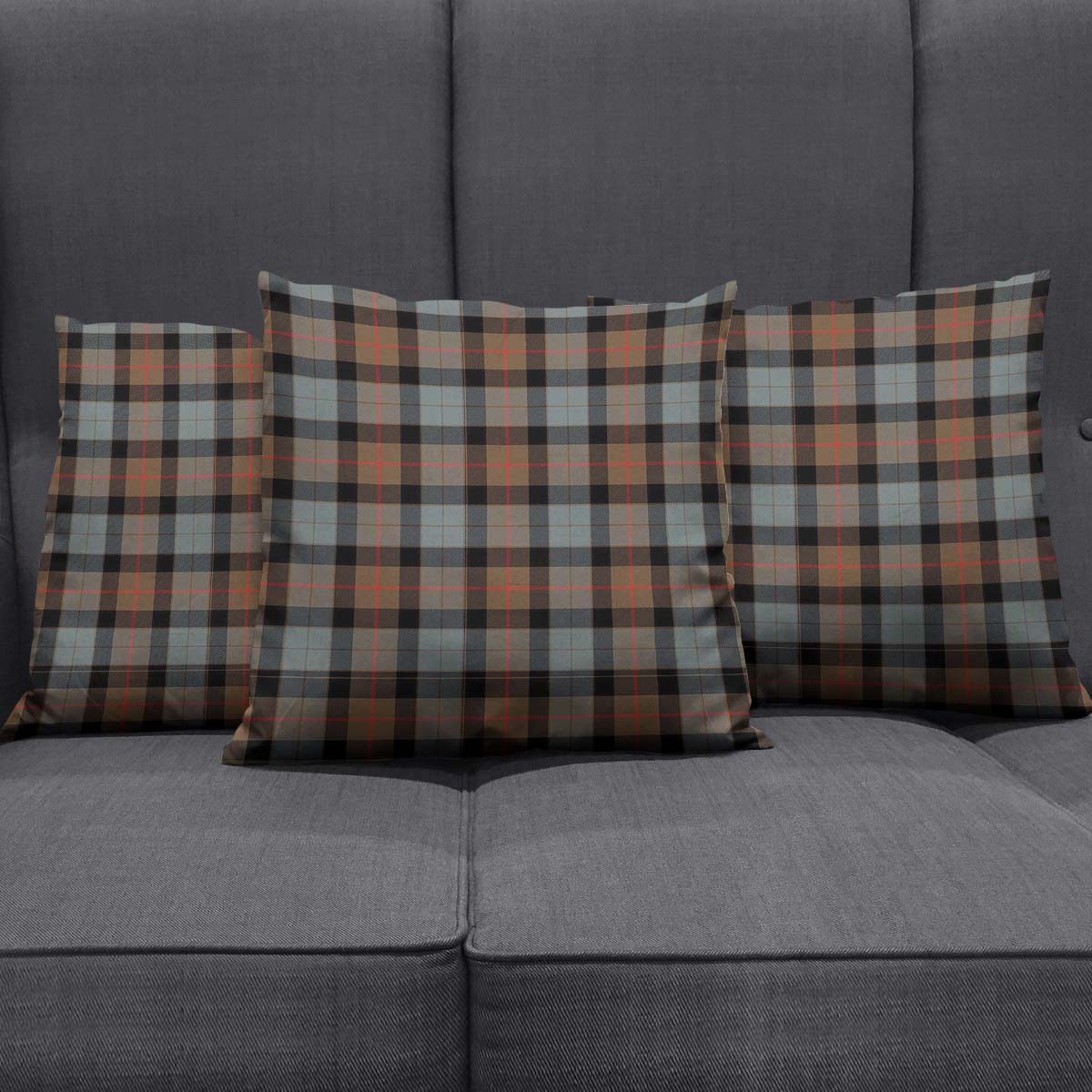 Gunn Weathered Tartan Pillow Cover - Tartanvibesclothing