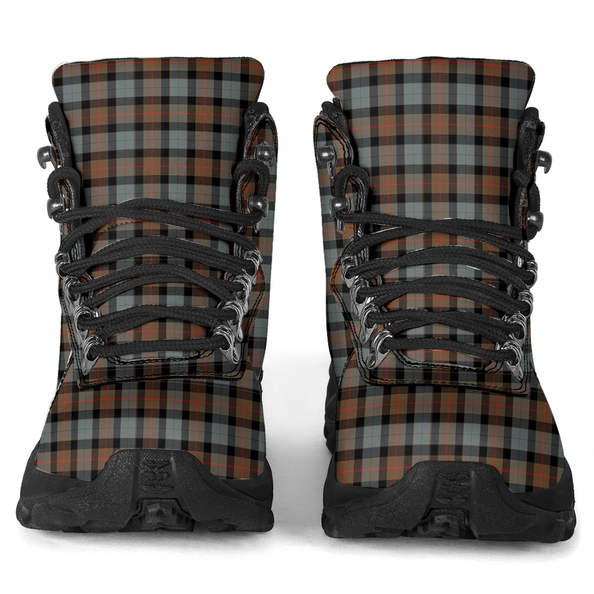 Gunn Weathered Tartan Alpine Boots - Tartanvibesclothing