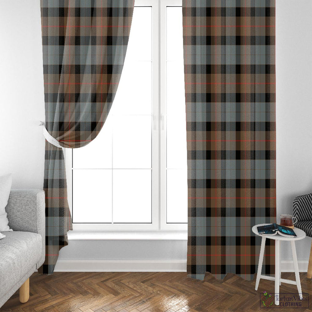 Gunn Weathered Tartan Window Curtain