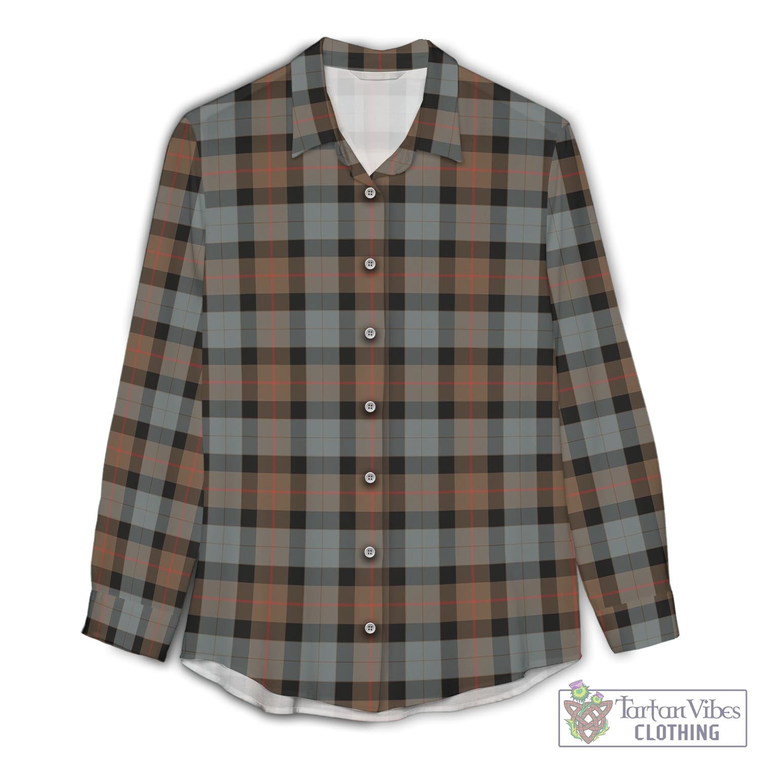 Gunn Weathered Tartan Womens Casual Shirt