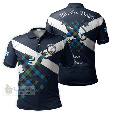 Guthrie Tartan Lion Rampant Polo Shirt Proudly Display Your Heritage with Alba Gu Brath and Clan Name