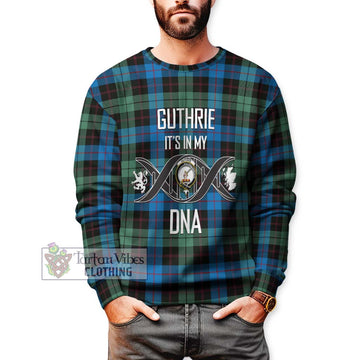 Guthrie Tartan Sweatshirt with Family Crest DNA In Me Style