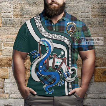 Guthrie Tartan Polo Shirt with Epic Bagpipe Style