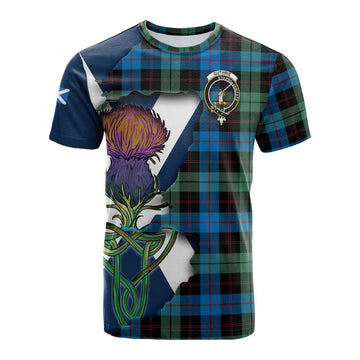 Guthrie Tartan Family Crest Cotton T-shirt Scottish Thistle Celtic Inspired Kid's Shirt - Tartan Vibes Clothing