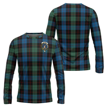 Guthrie Tartan Long Sleeve T-Shirt with Family Crest