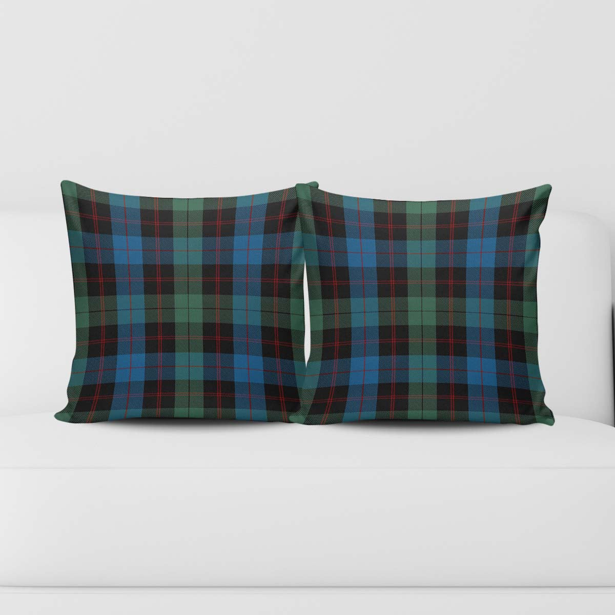 Guthrie Tartan Pillow Cover Square Pillow Cover - Tartanvibesclothing