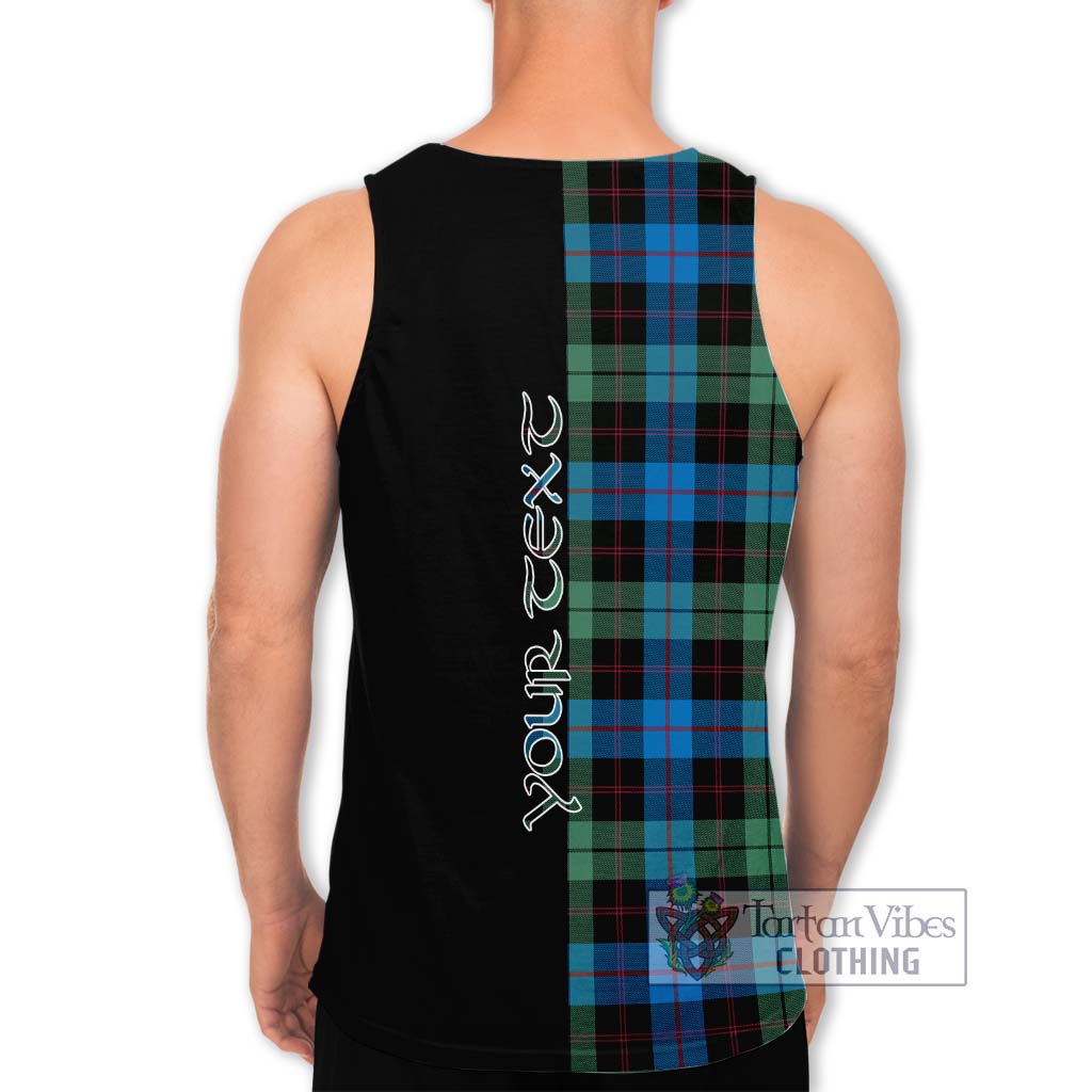 Tartan Vibes Clothing Guthrie Tartan Men's Tank Top with Family Crest and Half Of Me Style