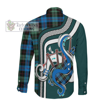 Guthrie Tartan Long Sleeve Button Shirt with Epic Bagpipe Style