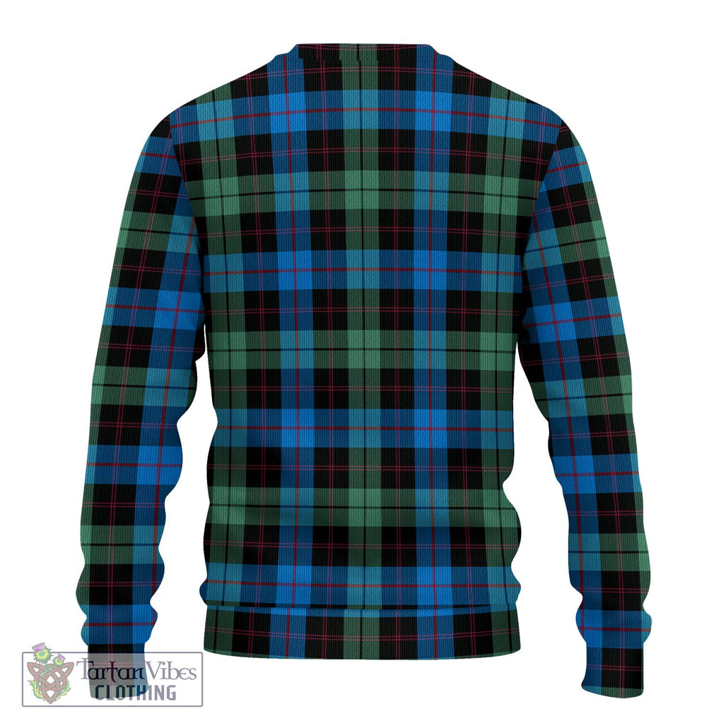 Guthrie Tartan Knitted Sweater with Family Crest DNA In Me Style - Tartanvibesclothing Shop