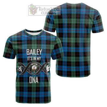 Guthrie Tartan Cotton T-shirt with Family Crest DNA In Me Style