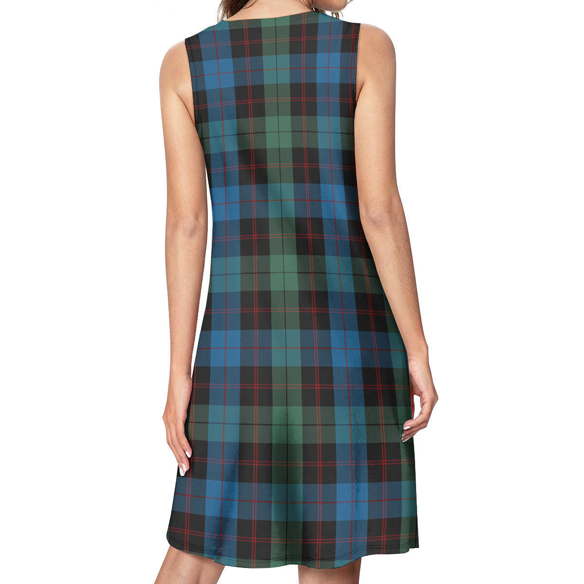 Guthrie Tartan Womens Casual Dresses - Tartanvibesclothing