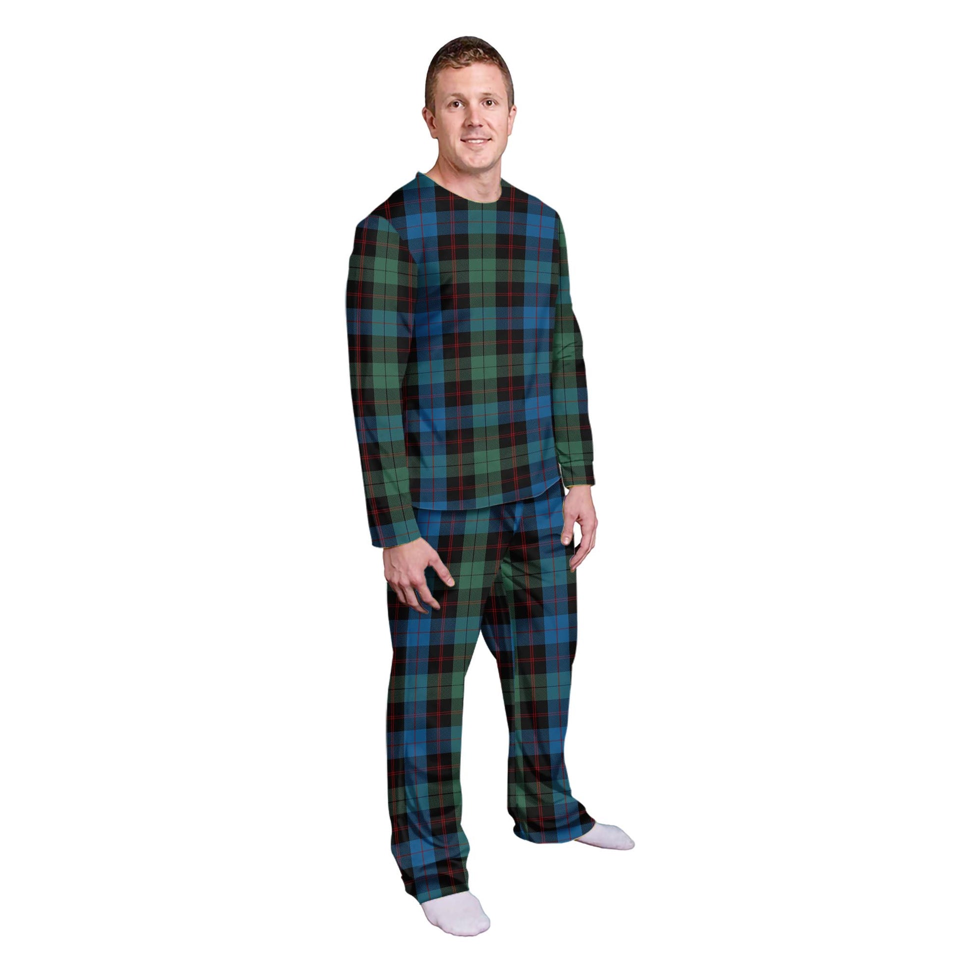 Guthrie Tartan Pajamas Family Set - Tartanvibesclothing