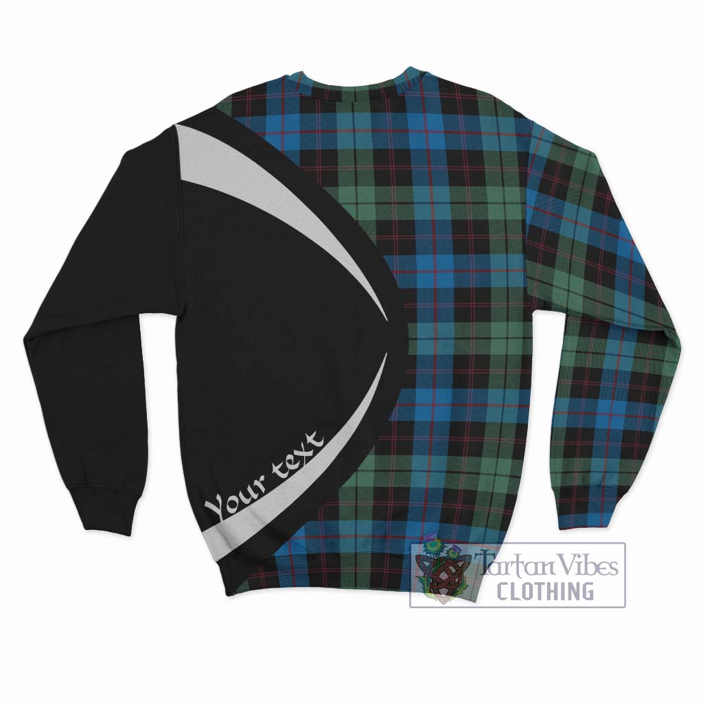 Tartan Vibes Clothing Guthrie Tartan Sweatshirt with Family Crest Circle Style