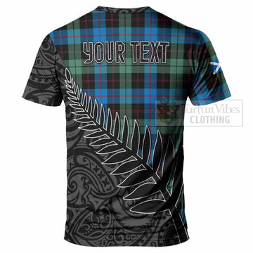 Guthrie Crest Tartan T-Shirt with New Zealand Silver Fern Half Style