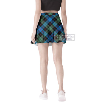 Guthrie Tartan Women's Plated Mini Skirt