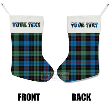 Guthrie Tartan Christmas Stocking with Personalized Text - Tartan Vibes Clothing