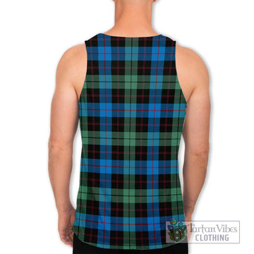 Guthrie Tartan Men's Tank Top with Family Crest DNA In Me Style