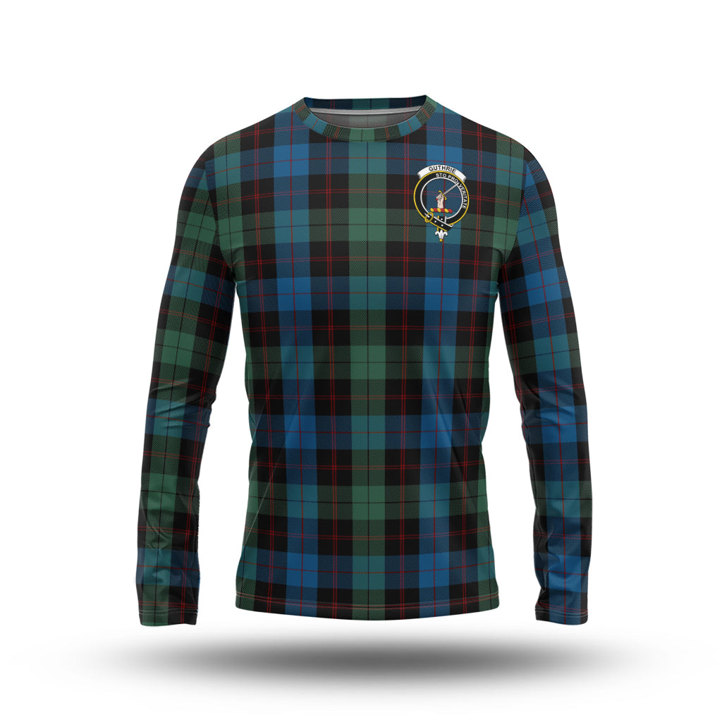 guthrie-tartan-long-sleeve-t-shirt-with-family-crest