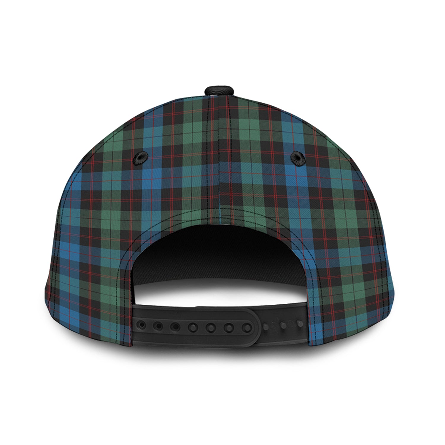 Guthrie Tartan Classic Cap with Family Crest - Tartan Vibes Clothing