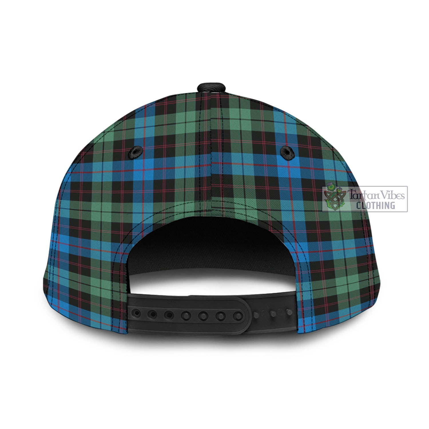 Tartan Vibes Clothing Guthrie Tartan Classic Cap with Family Crest In Me Style