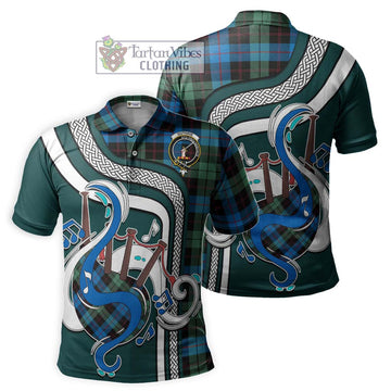 Guthrie Tartan Polo Shirt with Epic Bagpipe Style