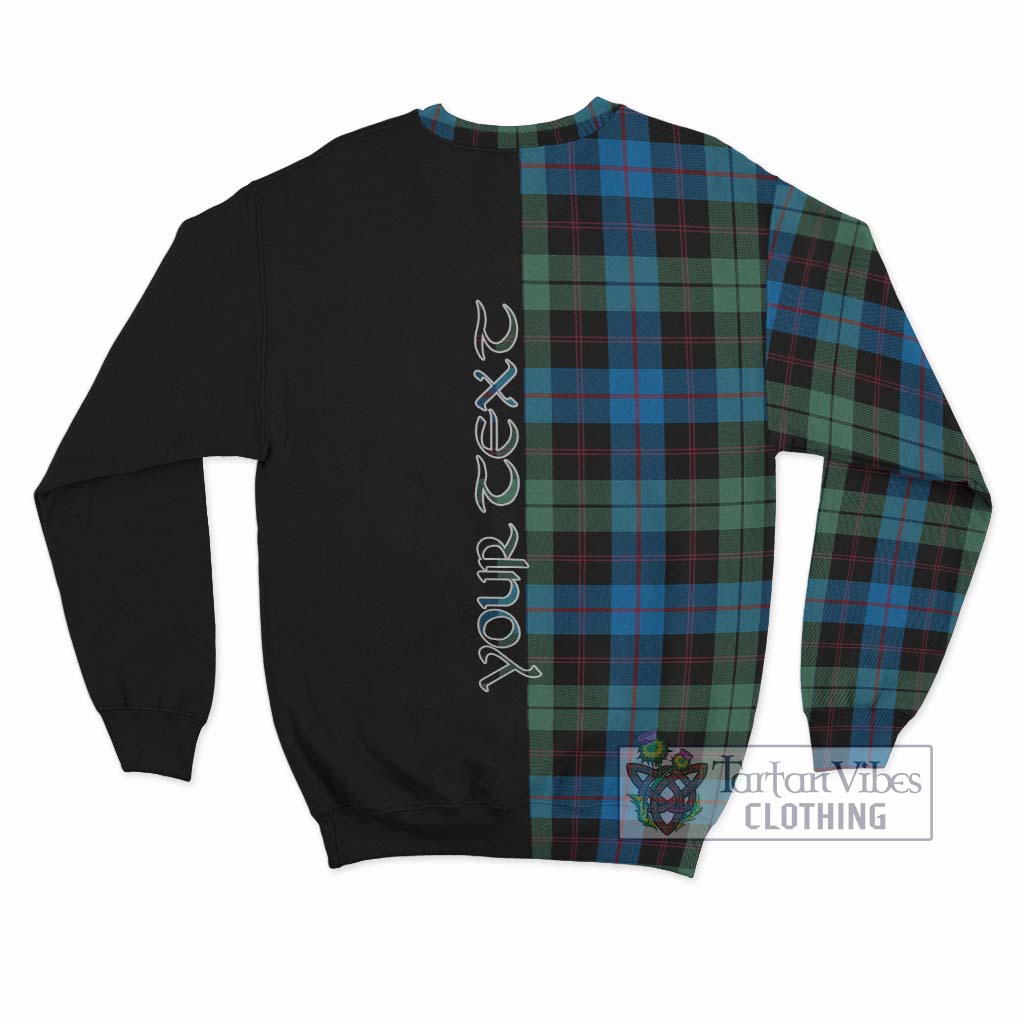 Tartan Vibes Clothing Guthrie Tartan Sweatshirt with Family Crest and Half Of Me Style