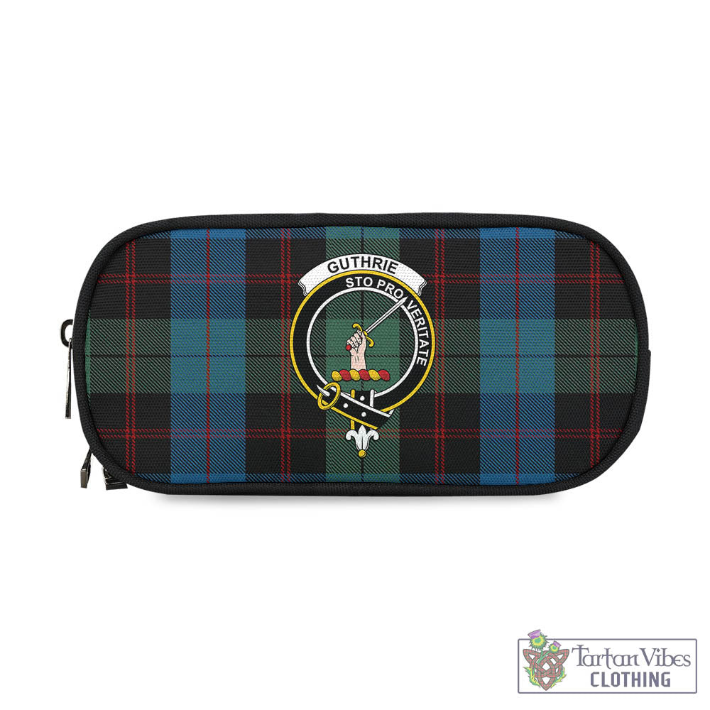 Tartan Vibes Clothing Guthrie Tartan Pen and Pencil Case with Family Crest