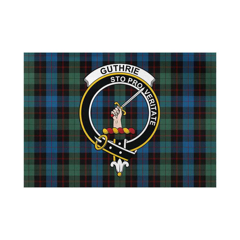 Guthrie Tartan Flag with Family Crest - Tartan Vibes Clothing