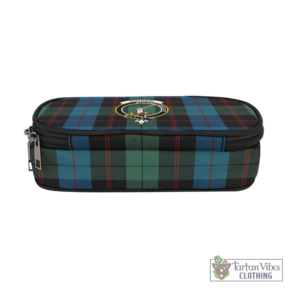 Tartan Vibes Clothing Guthrie Tartan Pen and Pencil Case with Family Crest