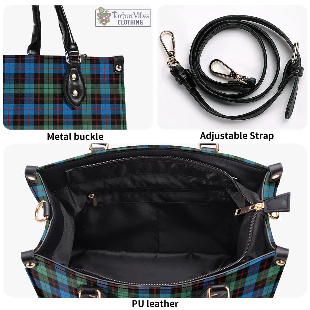 Tartan Vibes Clothing Guthrie Ancient Tartan Luxury Leather Handbags