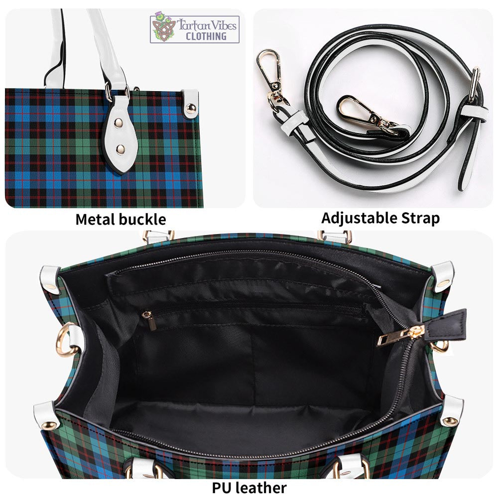 Tartan Vibes Clothing Guthrie Ancient Tartan Luxury Leather Handbags