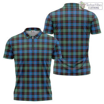 Guthrie Ancient Tartan Zipper Polo Shirt