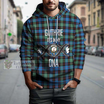 Guthrie Ancient Tartan Hoodie with Family Crest DNA In Me Style