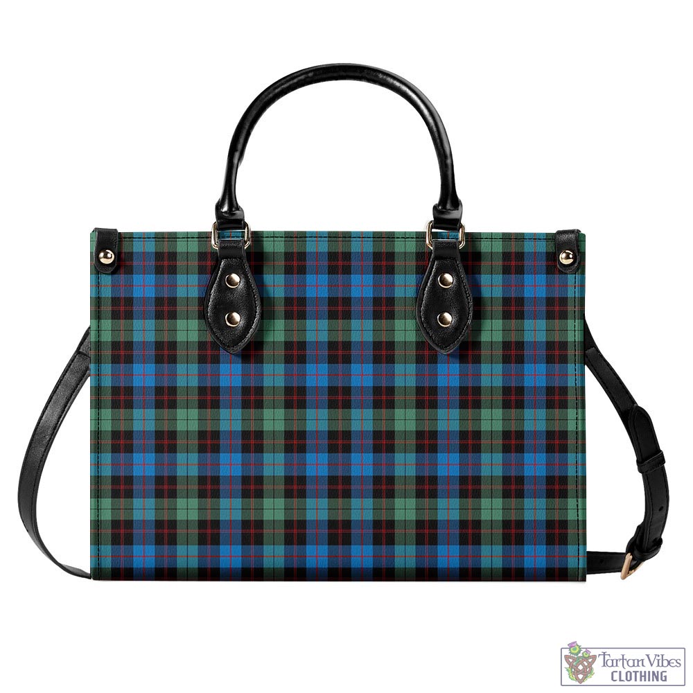 Tartan Vibes Clothing Guthrie Ancient Tartan Luxury Leather Handbags