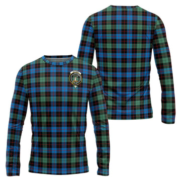 Guthrie Ancient Tartan Long Sleeve T-Shirt with Family Crest