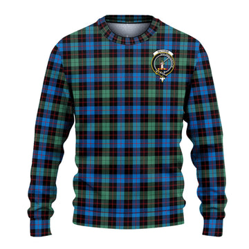 Guthrie Ancient Tartan Ugly Sweater with Family Crest