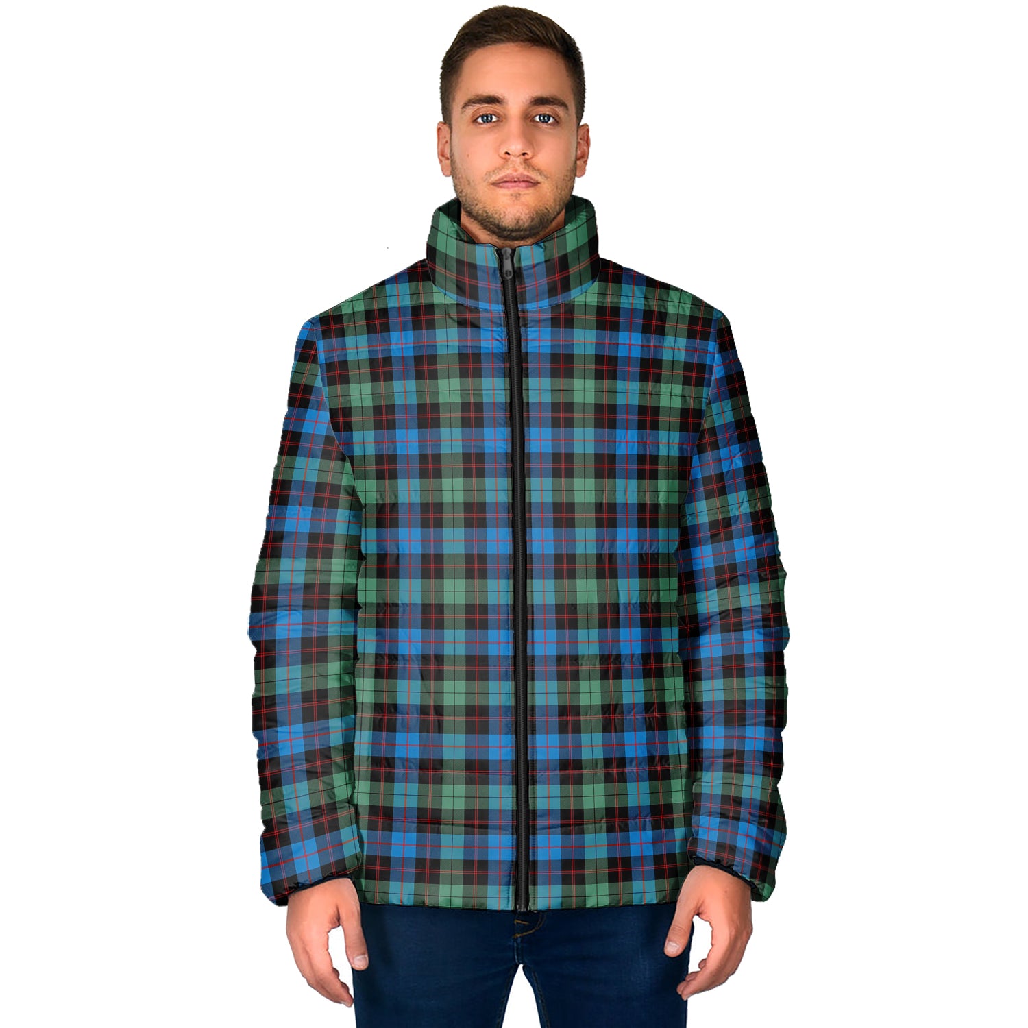 Guthrie Ancient Tartan Padded Jacket - Tartan Vibes Clothing