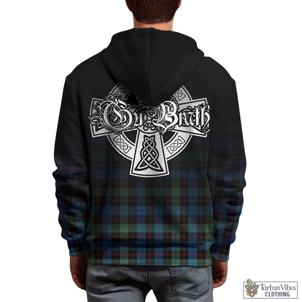 Tartan Vibes Clothing Guthrie Ancient Tartan Hoodie Featuring Alba Gu Brath Family Crest Celtic Inspired