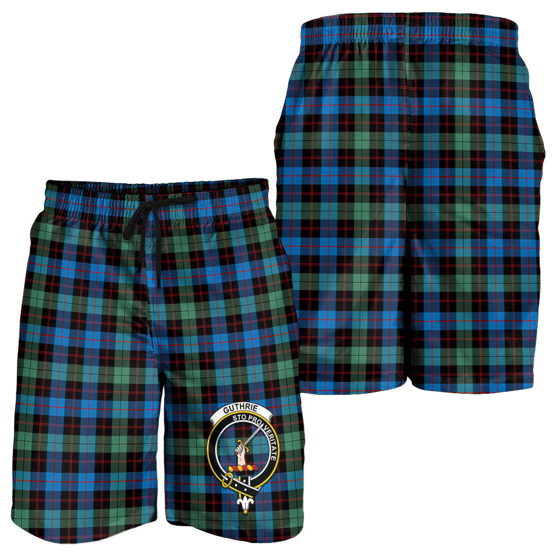 guthrie-ancient-tartan-mens-shorts-with-family-crest