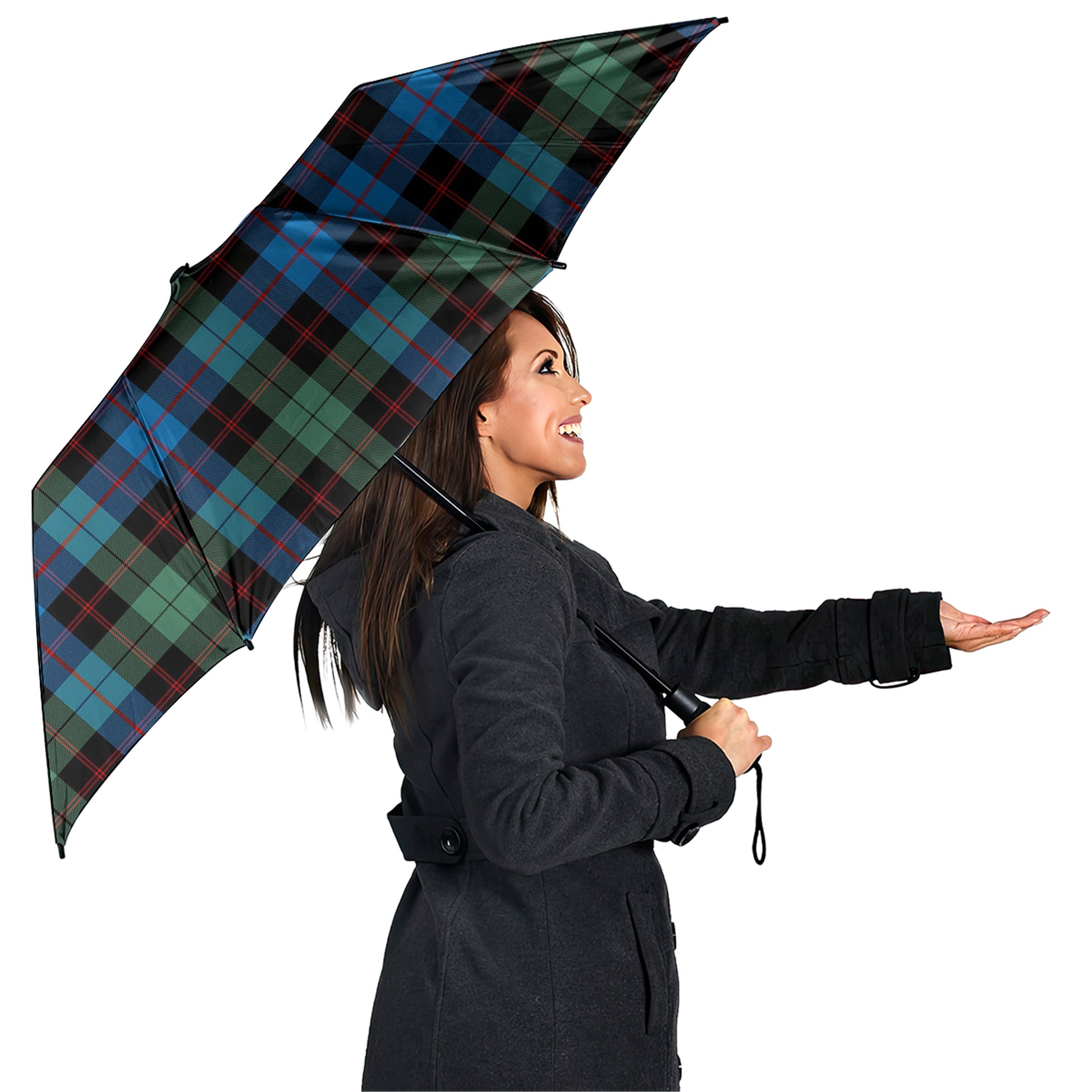 Guthrie Ancient Tartan Umbrella - Tartanvibesclothing