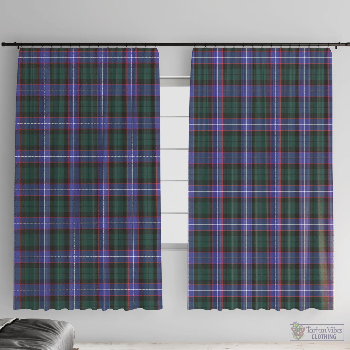 Guthrie Modern Tartan Window Curtain