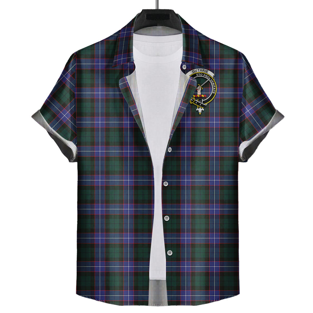 guthrie-modern-tartan-short-sleeve-button-down-shirt-with-family-crest