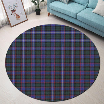 Guthrie Modern Tartan Round Rug