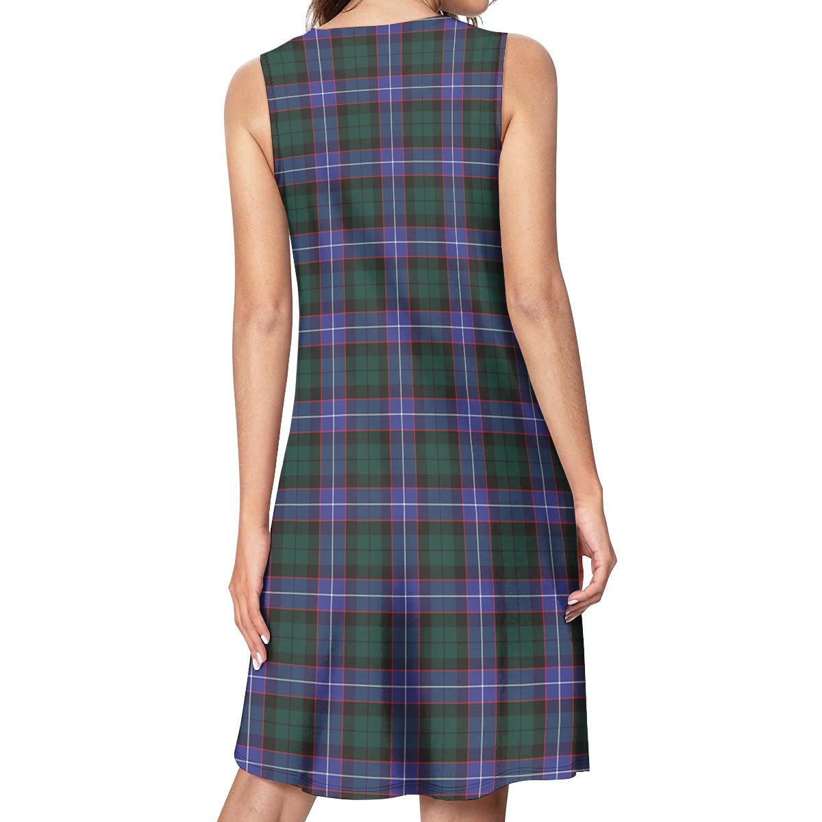 Guthrie Modern Tartan Womens Casual Dresses - Tartanvibesclothing