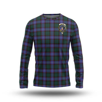 Guthrie Modern Tartan Long Sleeve T-Shirt with Family Crest