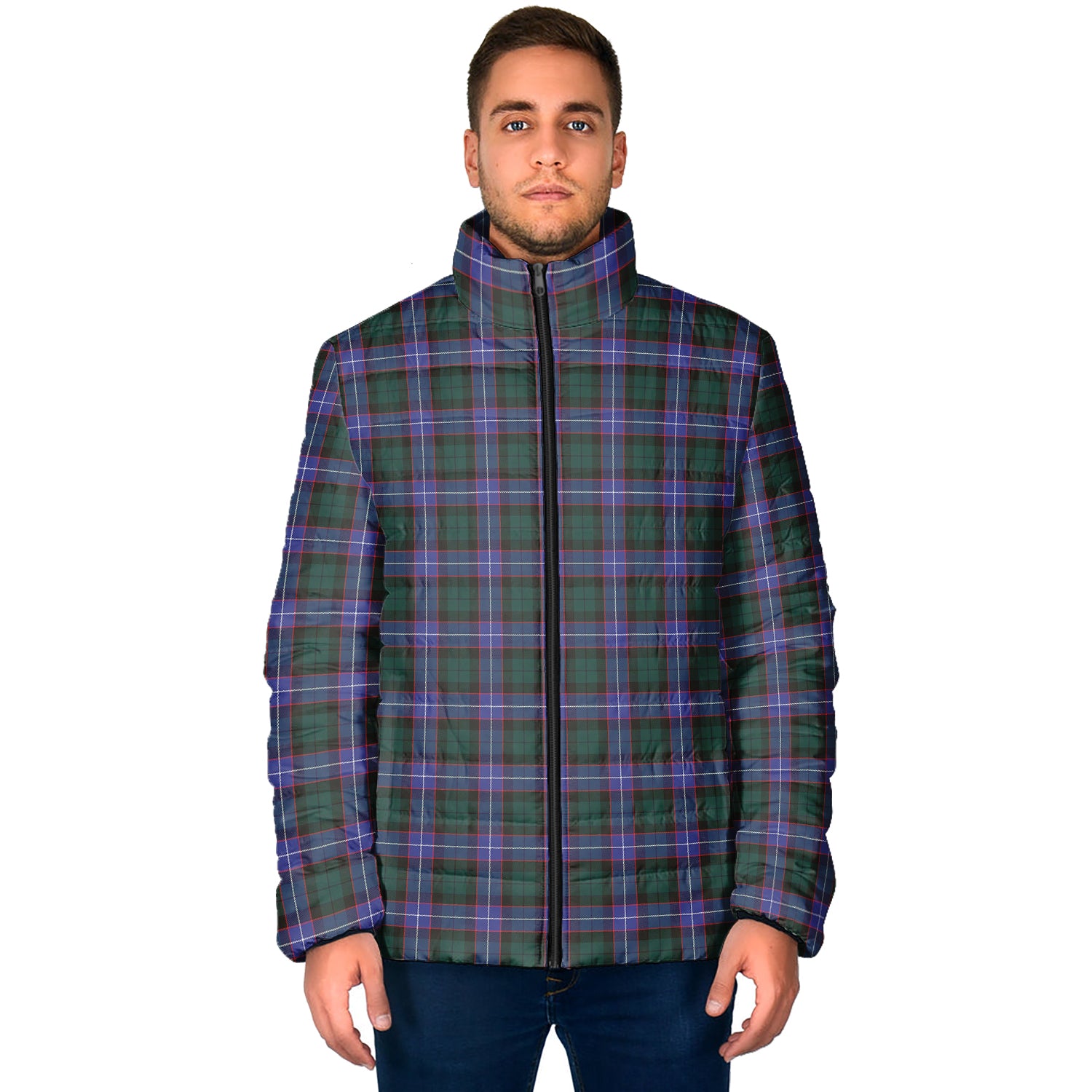 Guthrie Modern Tartan Padded Jacket - Tartan Vibes Clothing