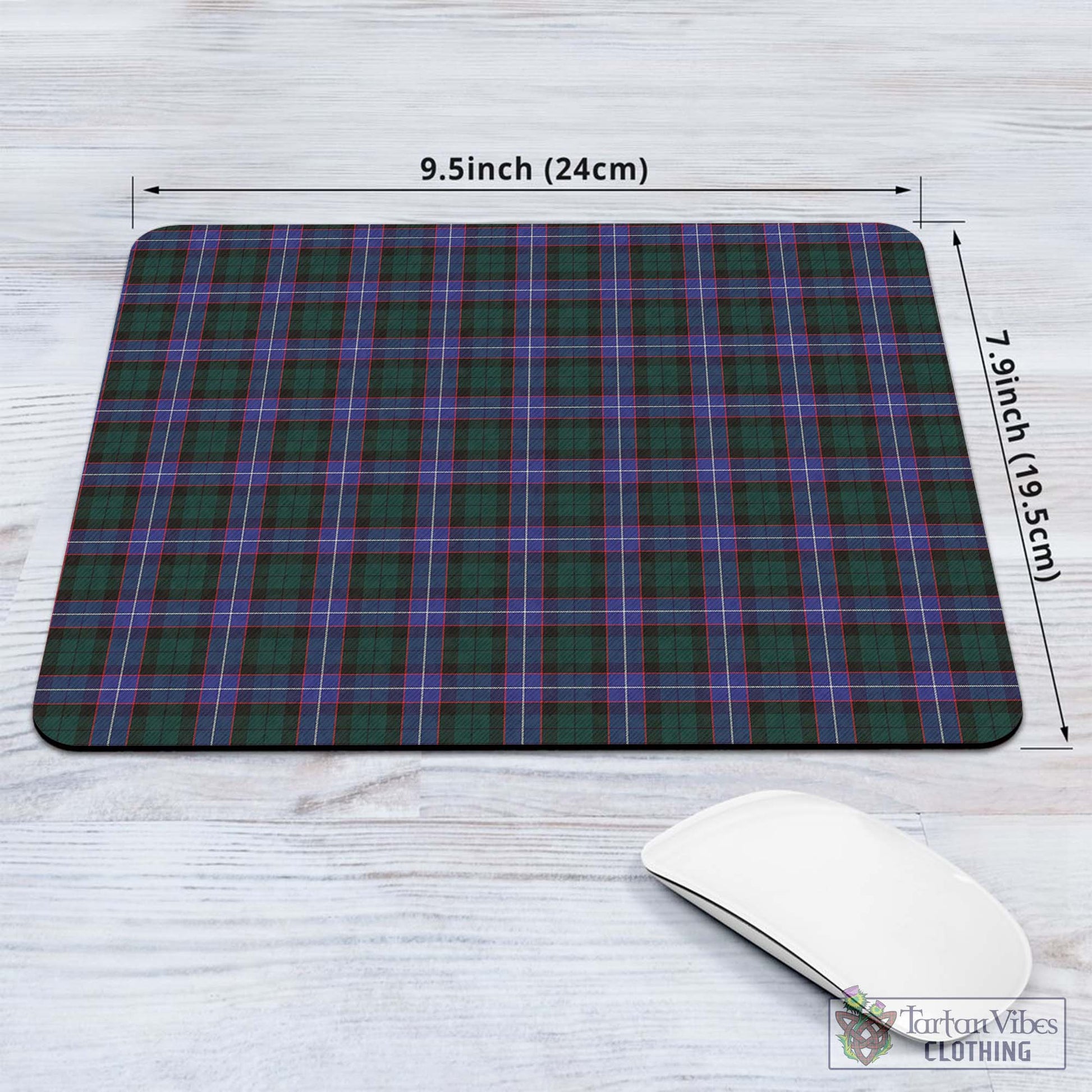 Tartan Vibes Clothing Guthrie Modern Tartan Mouse Pad