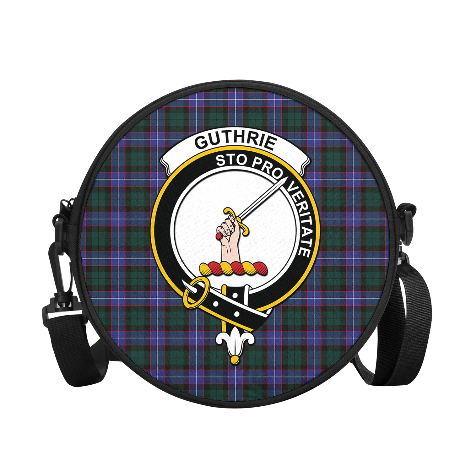 guthrie-modern-tartan-round-satchel-bags-with-family-crest